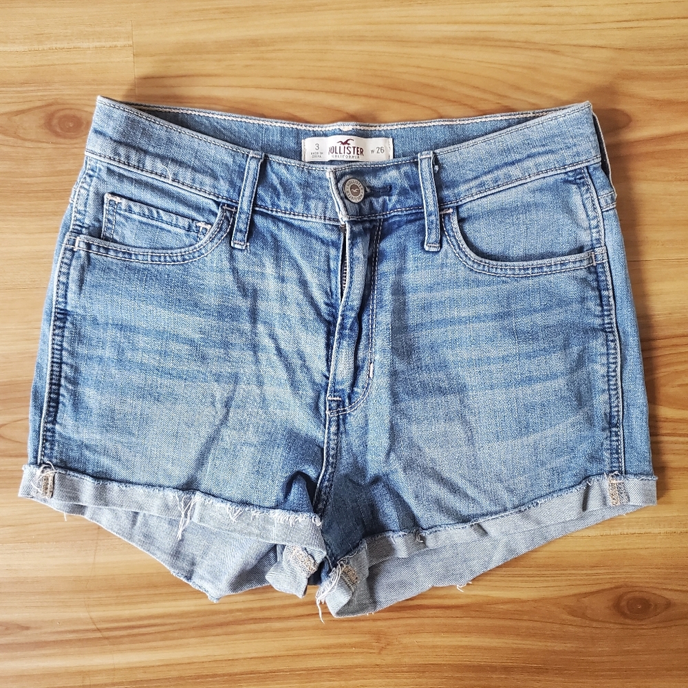 Hollister High Waisted Demin Shorts